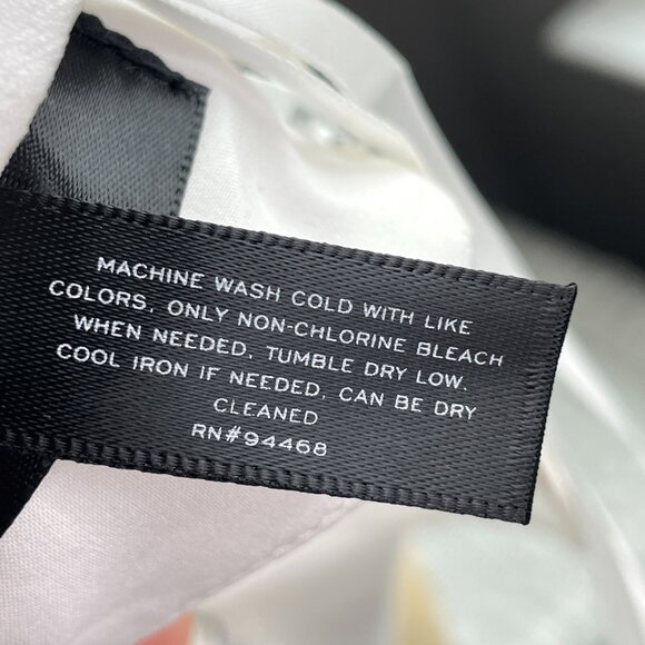 AQUA Formal Sleeveless Gown Women's 8 Off White Plunging V-Neck Spaghetti Straps - Picture 11 of 13